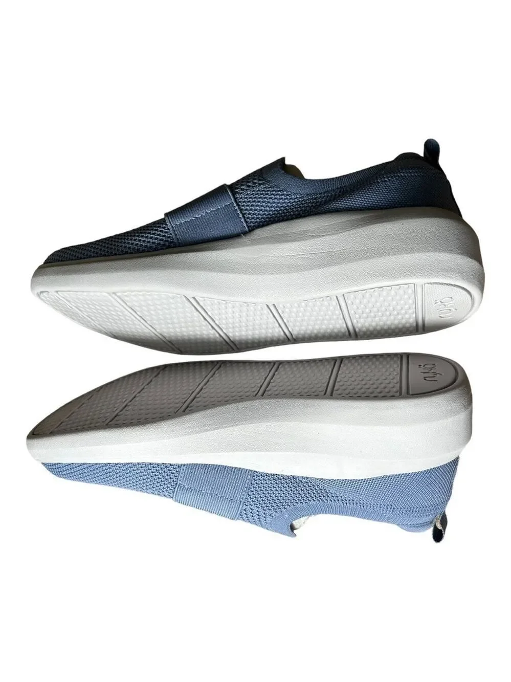 Ryka Astrid Knit Slip-On Sneaker (in tempst blue)